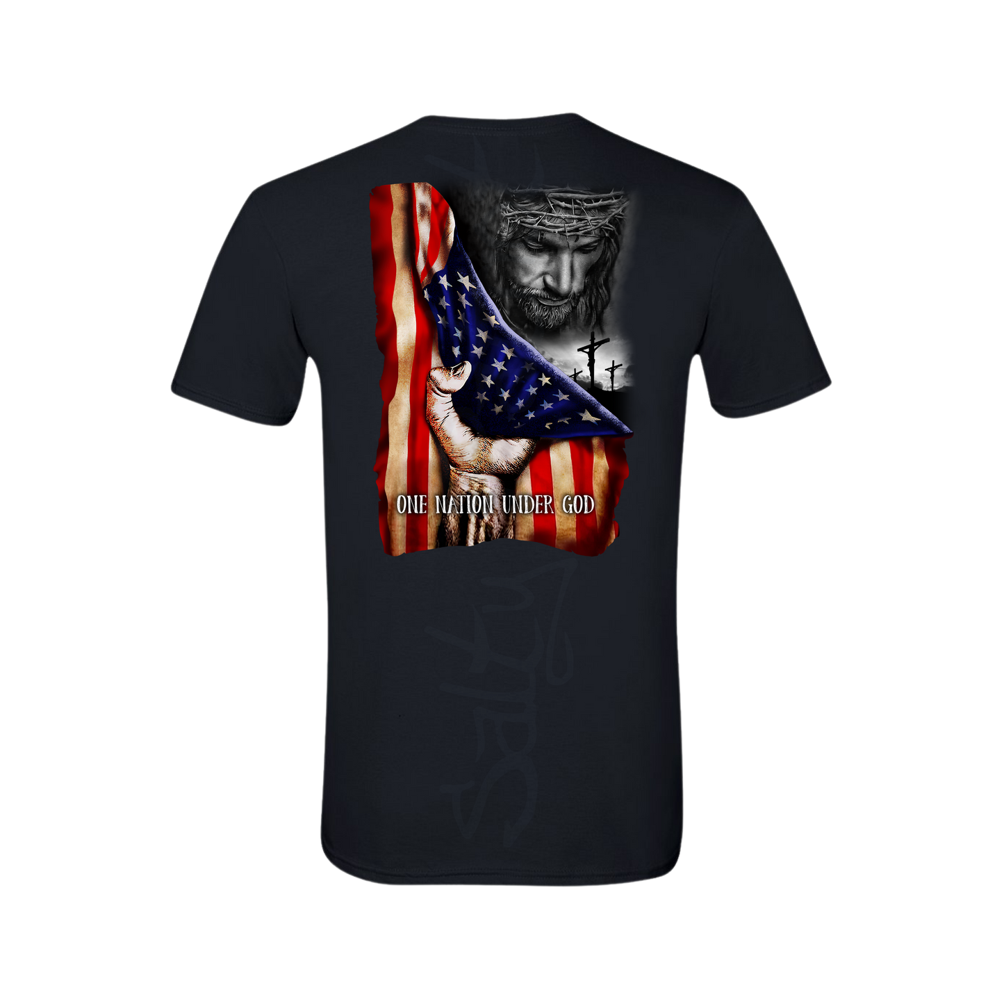 One Nation Patriotic Tee