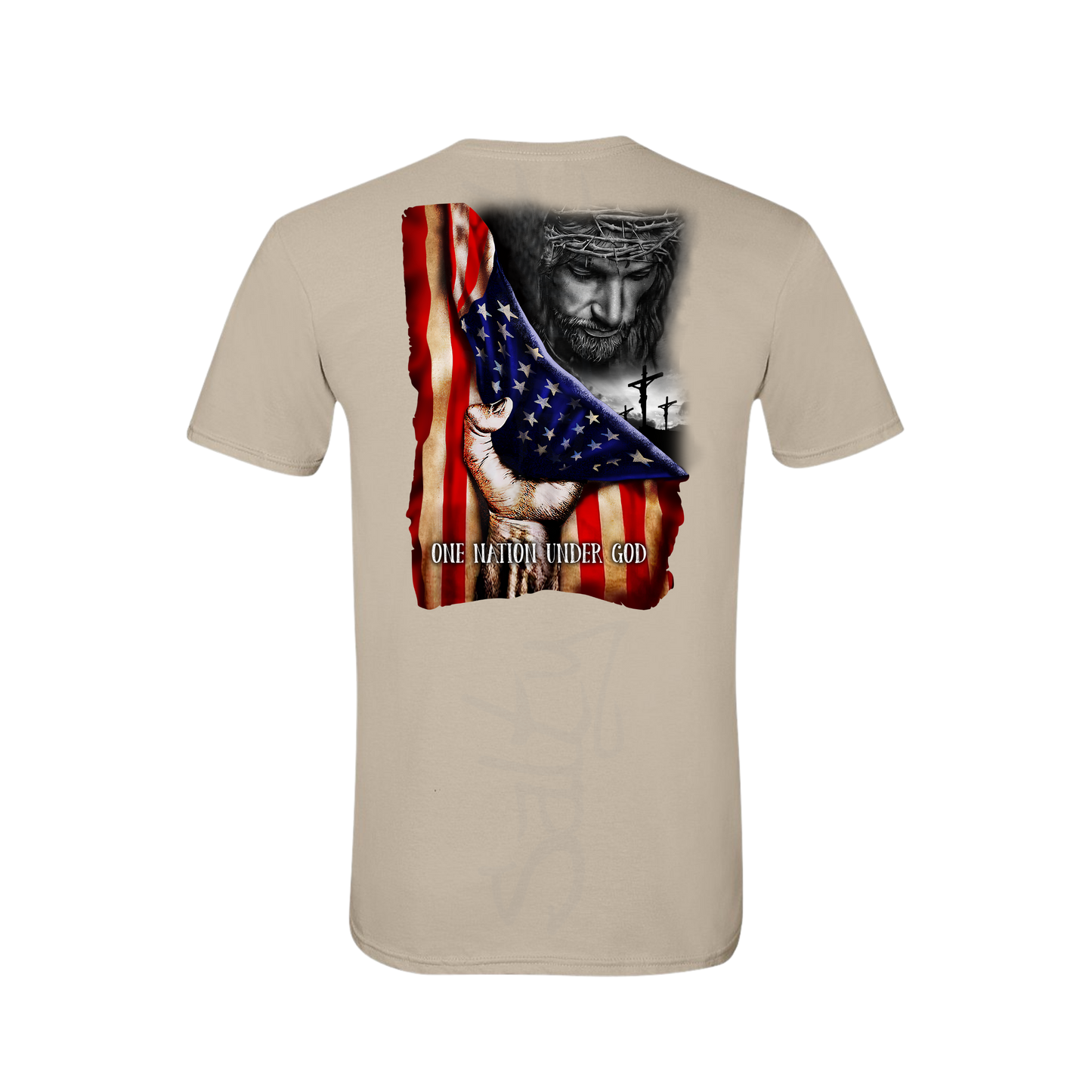 One Nation Patriotic Tee