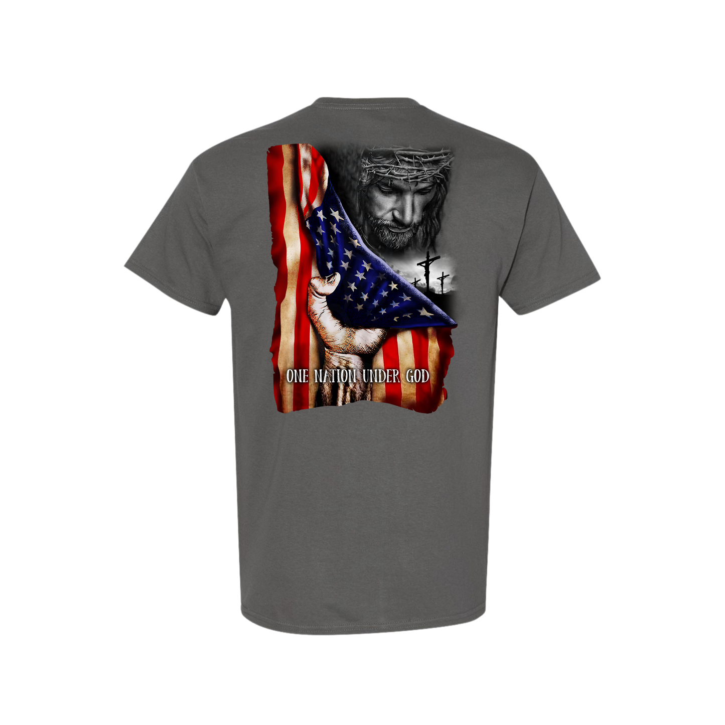 One Nation Patriotic Tee